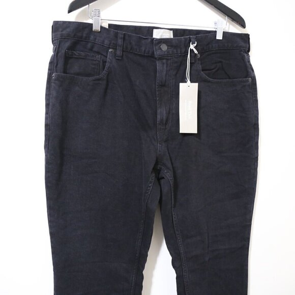 NWT Everlane The Slim Fit Jean Low Stretch Men's Black Size 38x30 - Picture 3 of 9